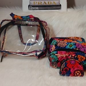 Vera Bradley 4-piece Cosmetic Organizer